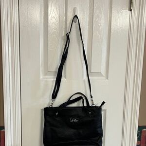 Nicole Miller Black Shoulder Bag